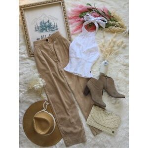 NWT Abercrombie & Fitch French Dimity Halter Top